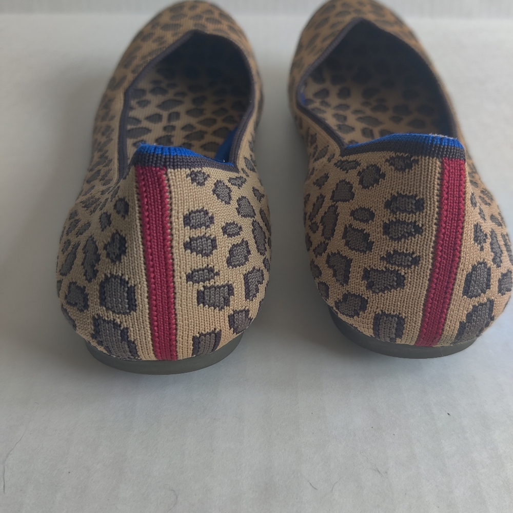 Rothy's Leopard Print Flats- Sz 9 EUC - Picture 4 of 6
